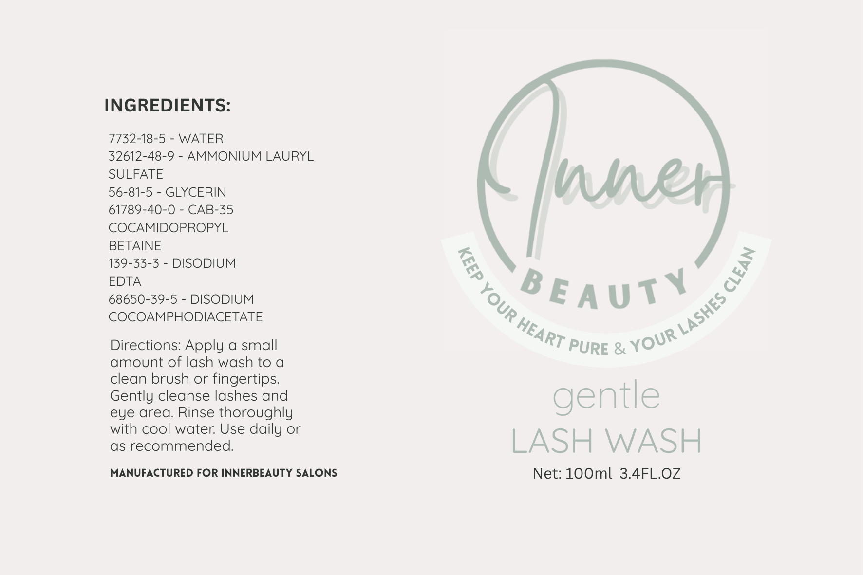 Whipped Cream Lash Cleanser image 2
